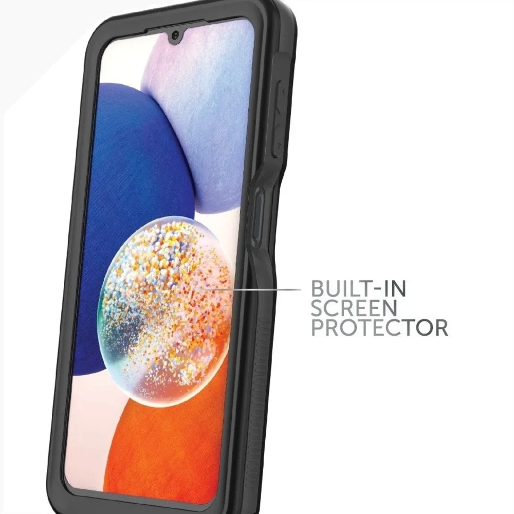 Body Glove Tidal Waterproof Case Samsung‎ Galaxy A14 5G Black Clear IP68 Rugged